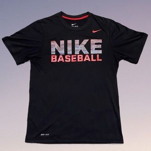 Nike Dri-Fit Baseball T-Shirt, Size Small